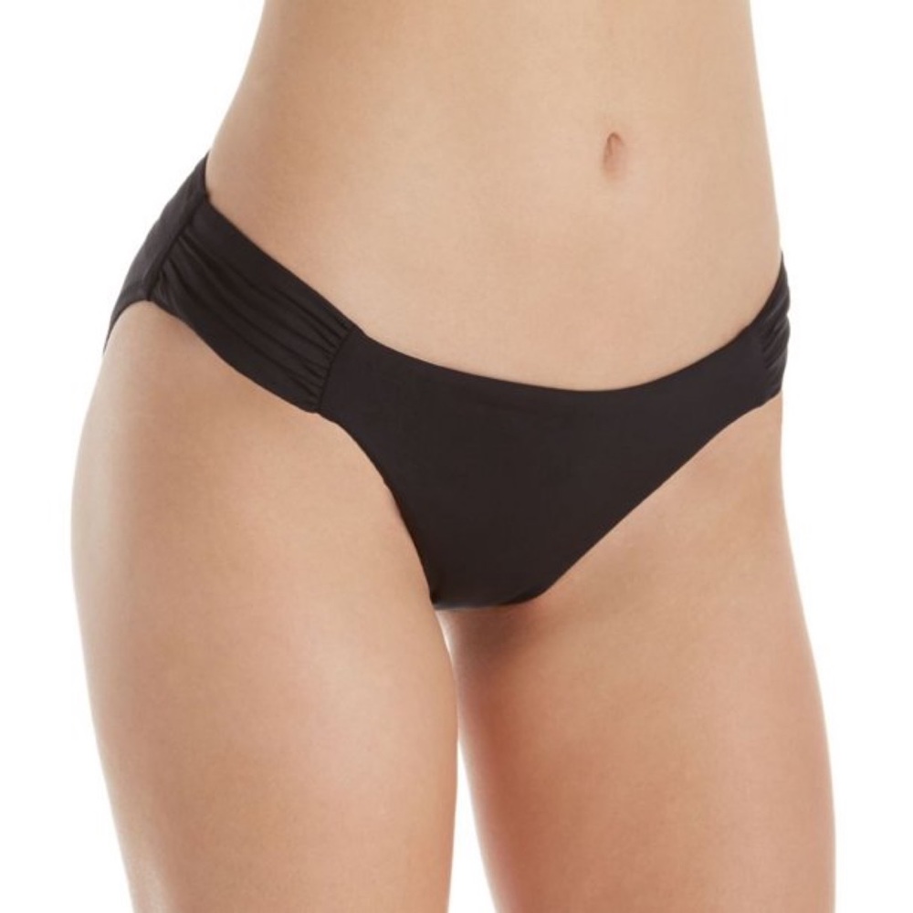 NWT Becca 854387 Color Splash American Brief Bikini Bottom EMERALD - XL